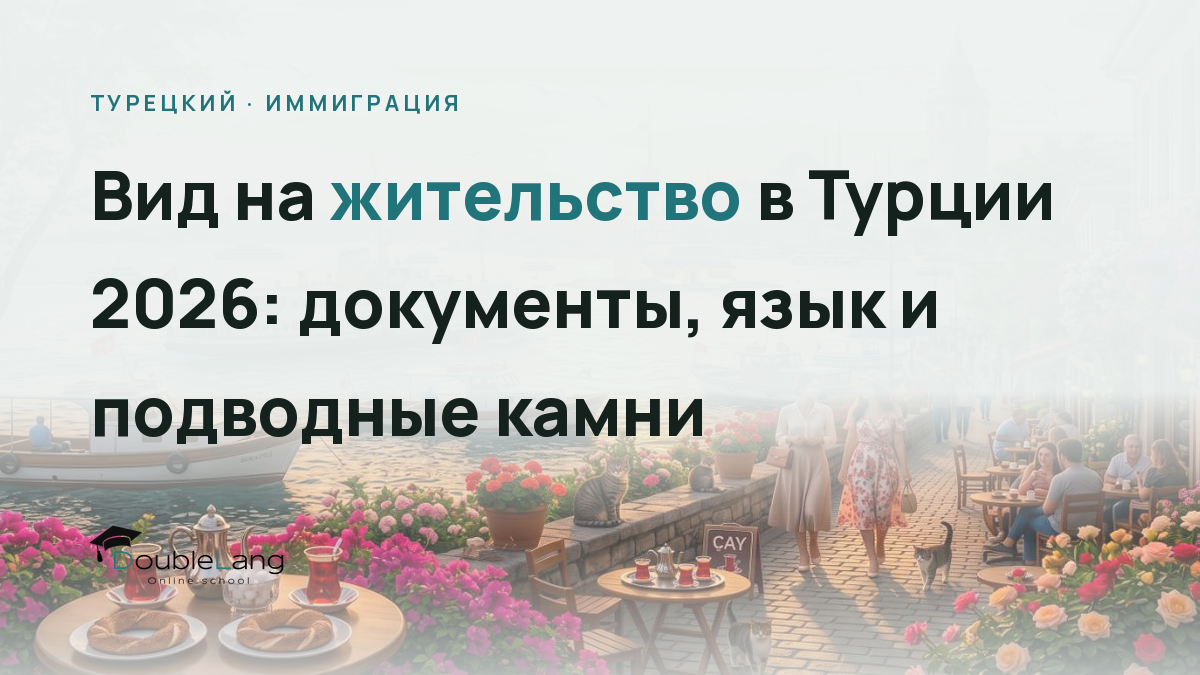 Вид на жительство в Турции 2026: документы, язык и подводные камни