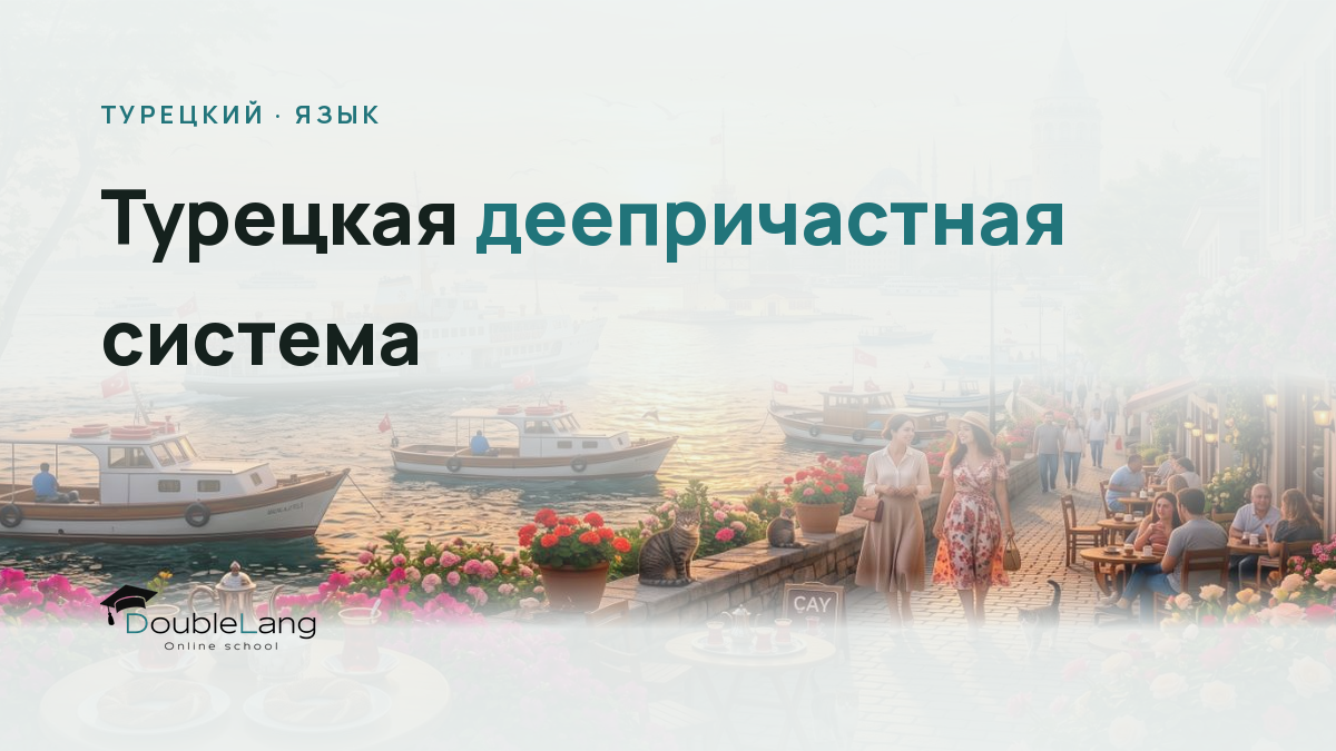 Турецкая деепричастная система: -ip, -erek, -ken и другие способы связать действия