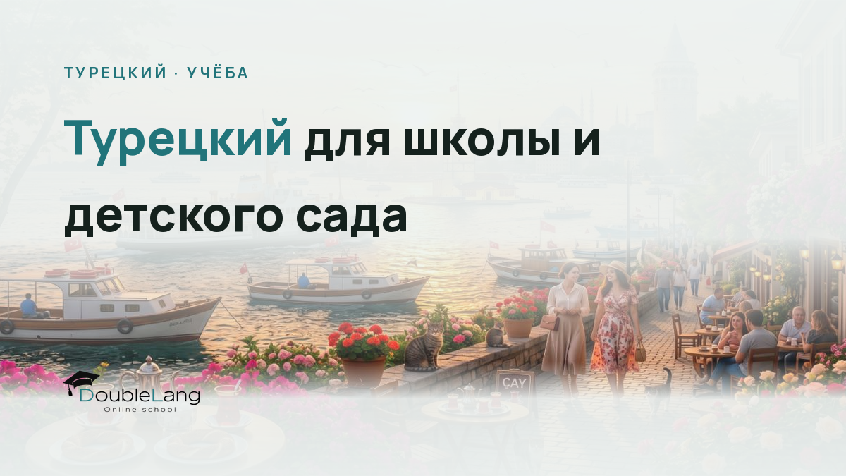 Турецкий для школы и детского сада: как помочь ребёнку адаптироваться в Турции
