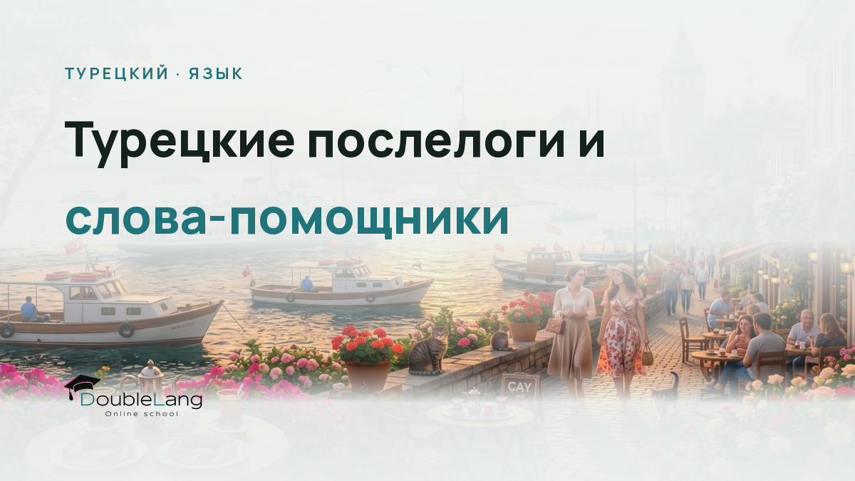 Турецкие послелоги и слова-помощники: как правильно использовать ile, için, gibi и другие
