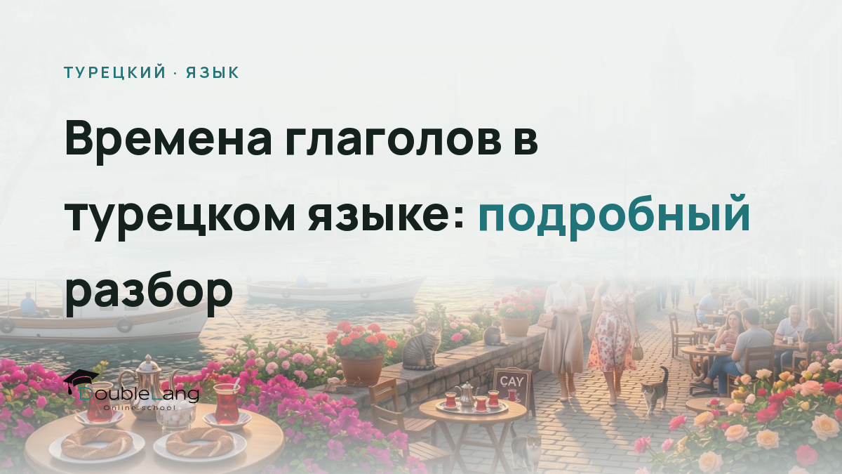 Времена глаголов в турецком языке: подробный разбор